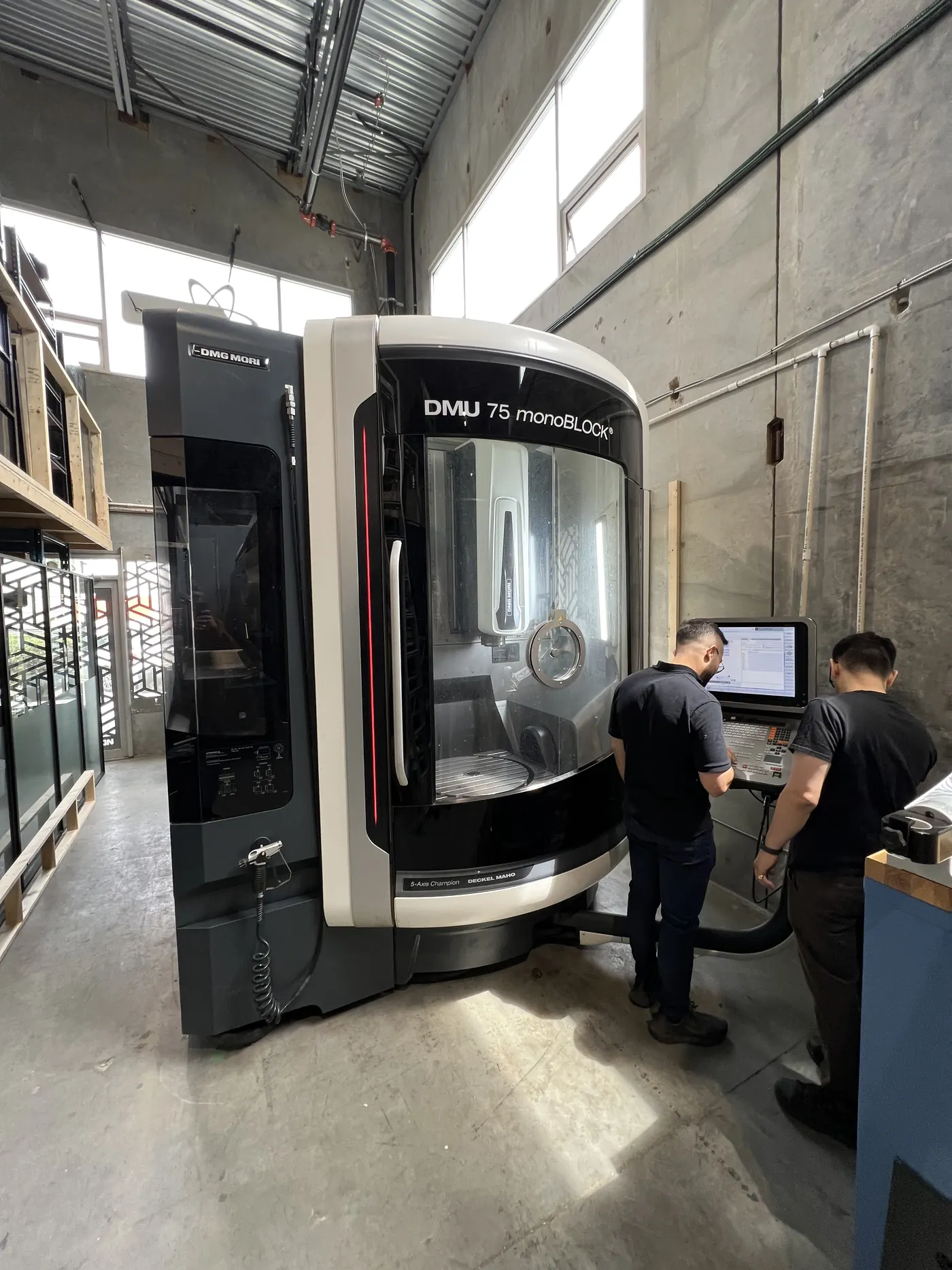 Machining + weldments