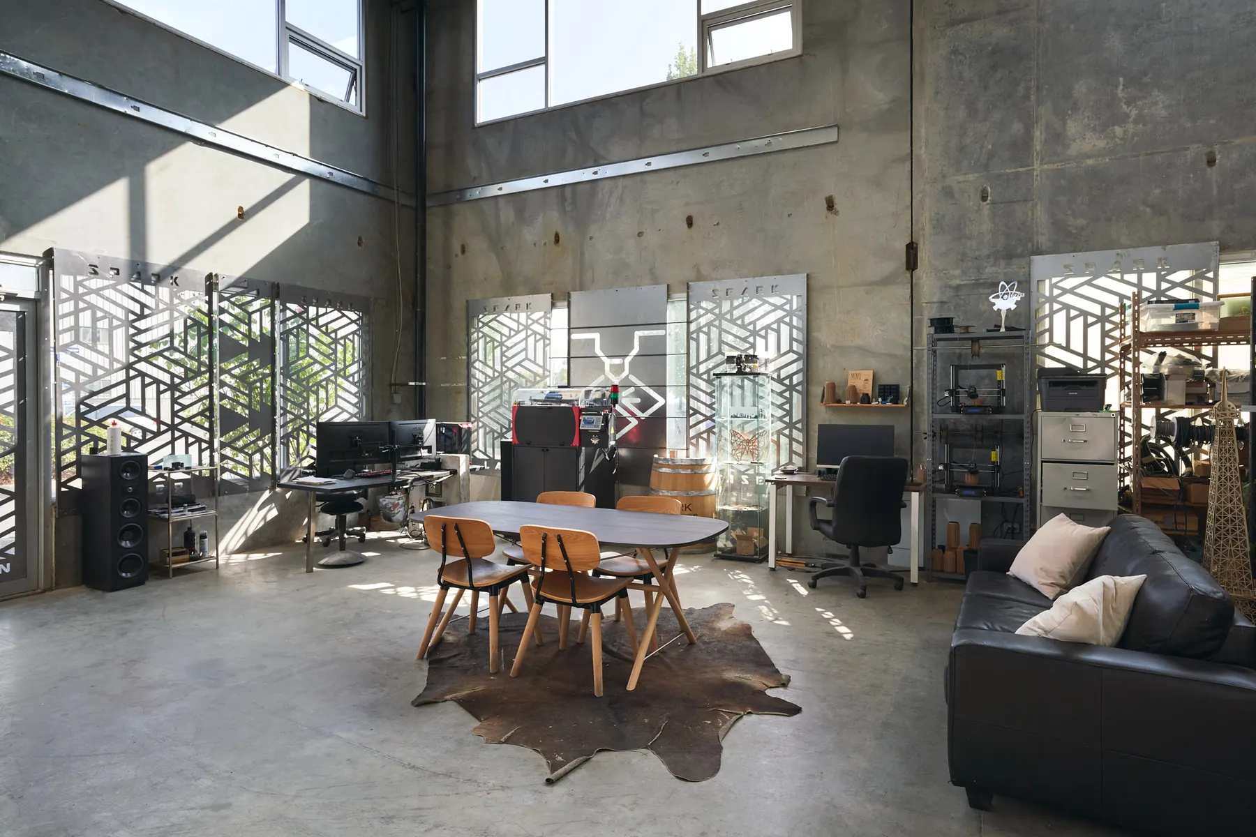 Spark Laser Inc. studio and engineering office in Richmond, BC