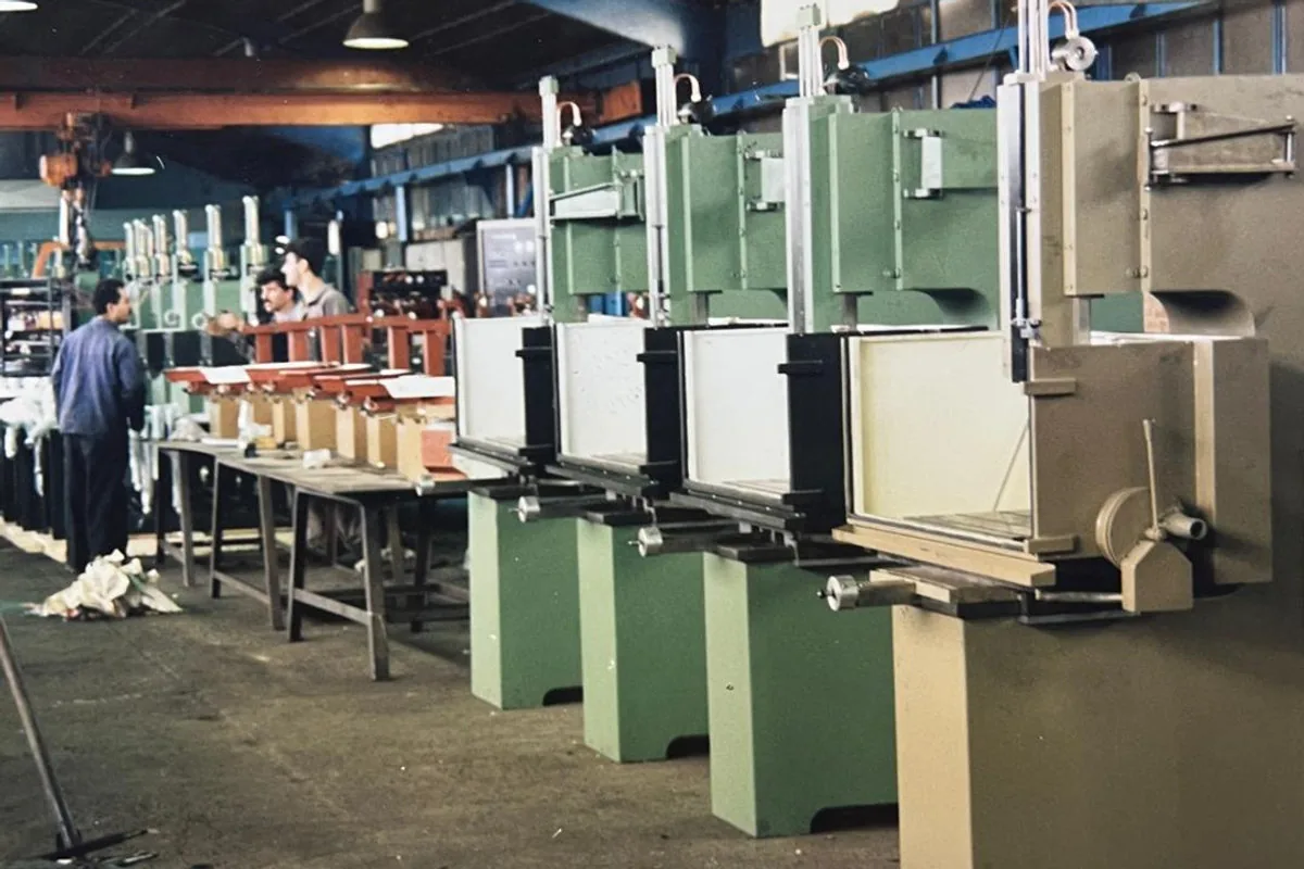 The family's original manufacturing facility
