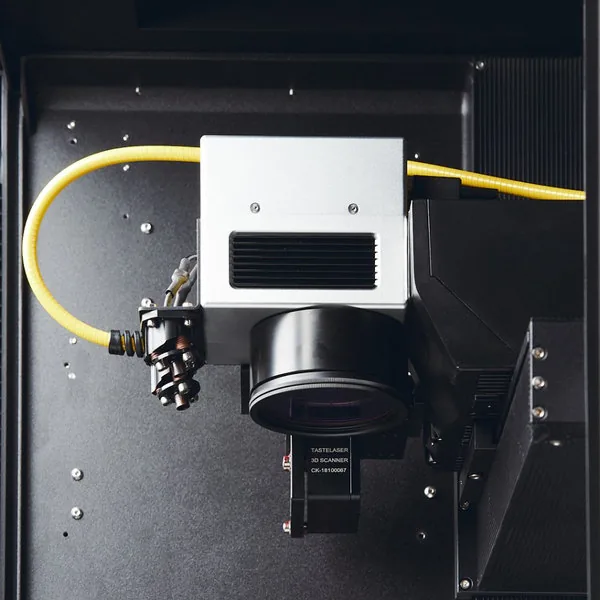 Sample made on the Spark Lightning Fiber laser marker